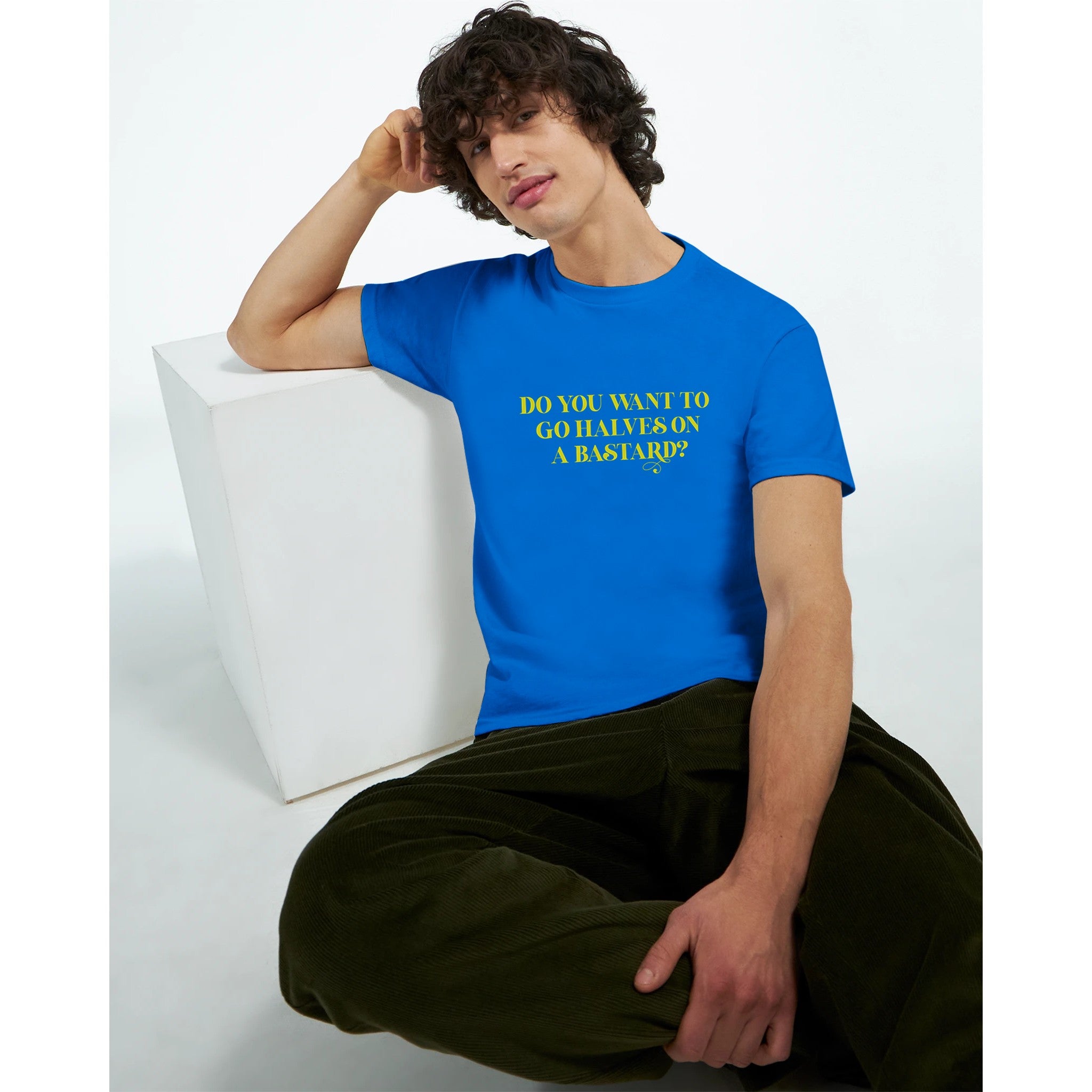 DO YOU WANNA GO HALVES ON A BASTARD ROYAL BLUE 5