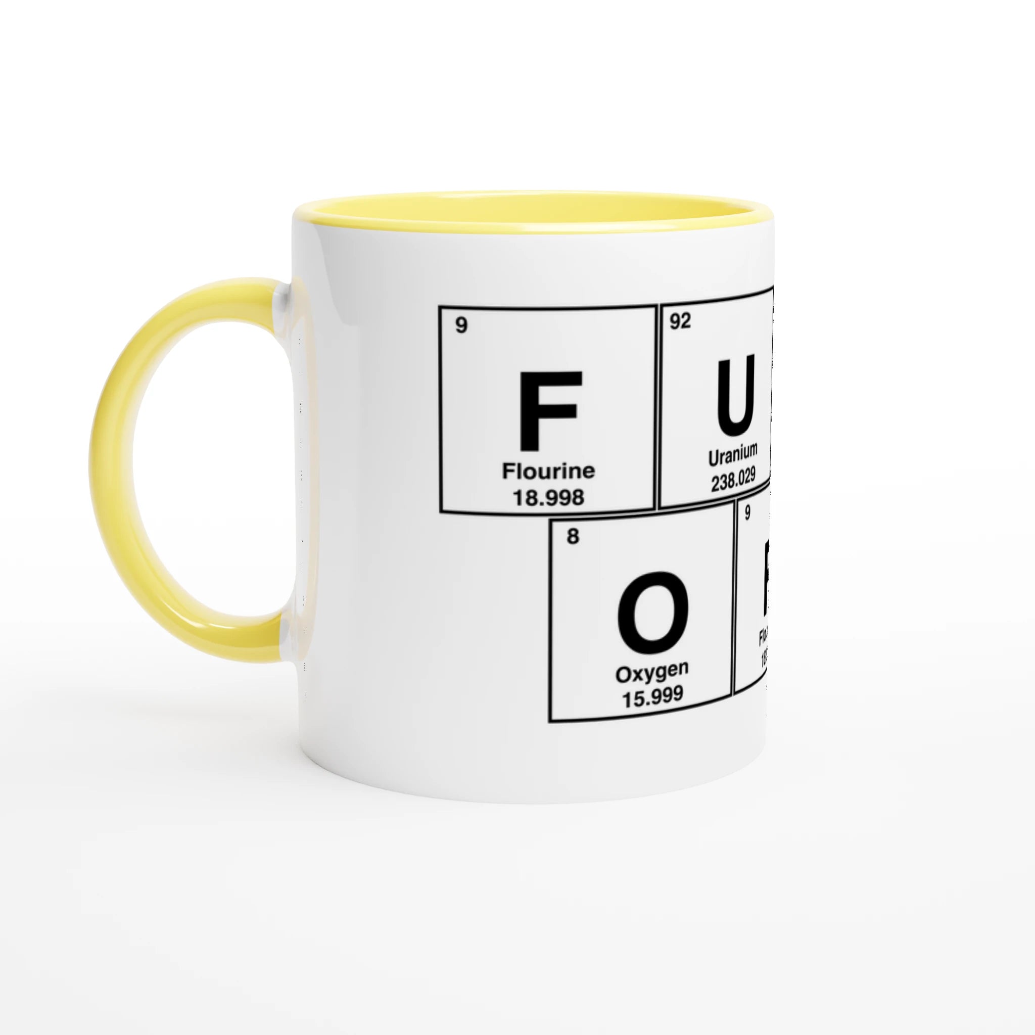 FUCKOFF periodic table adult novelty cup tea coffee 2