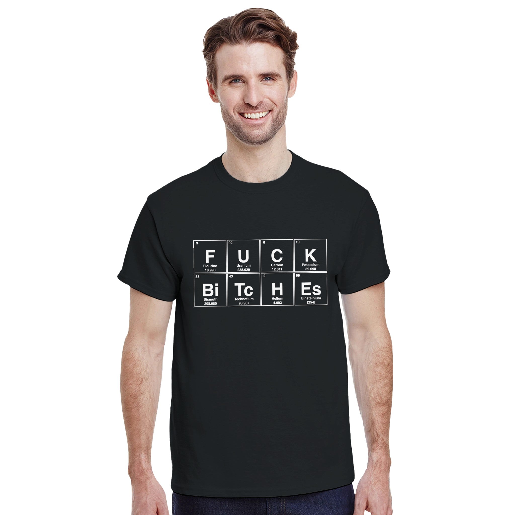 FUCK BiTcHEs periodic table adult novelty tshirt sex