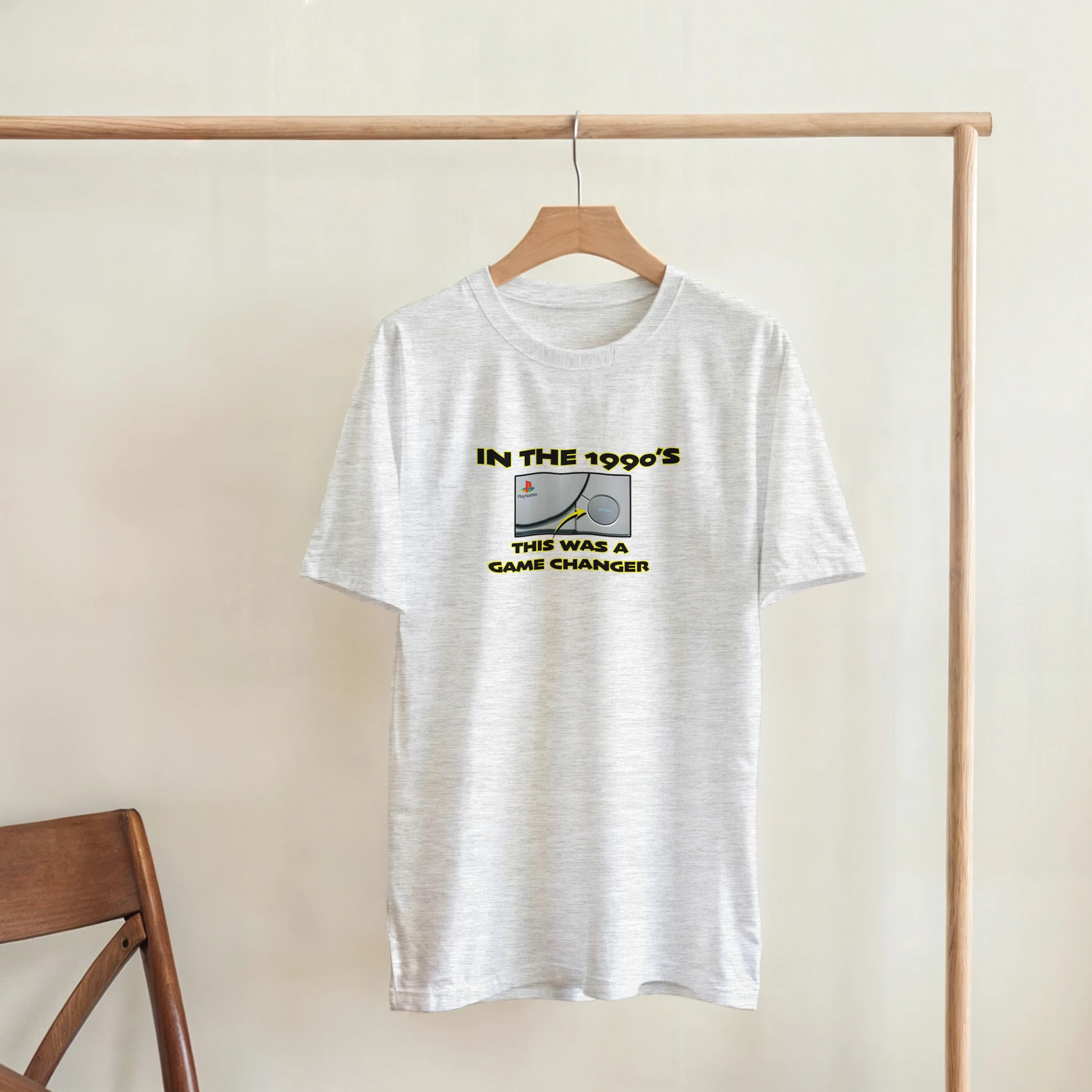 GAME CHANGER! NOVELTY TSHIRT ASH GREY 5