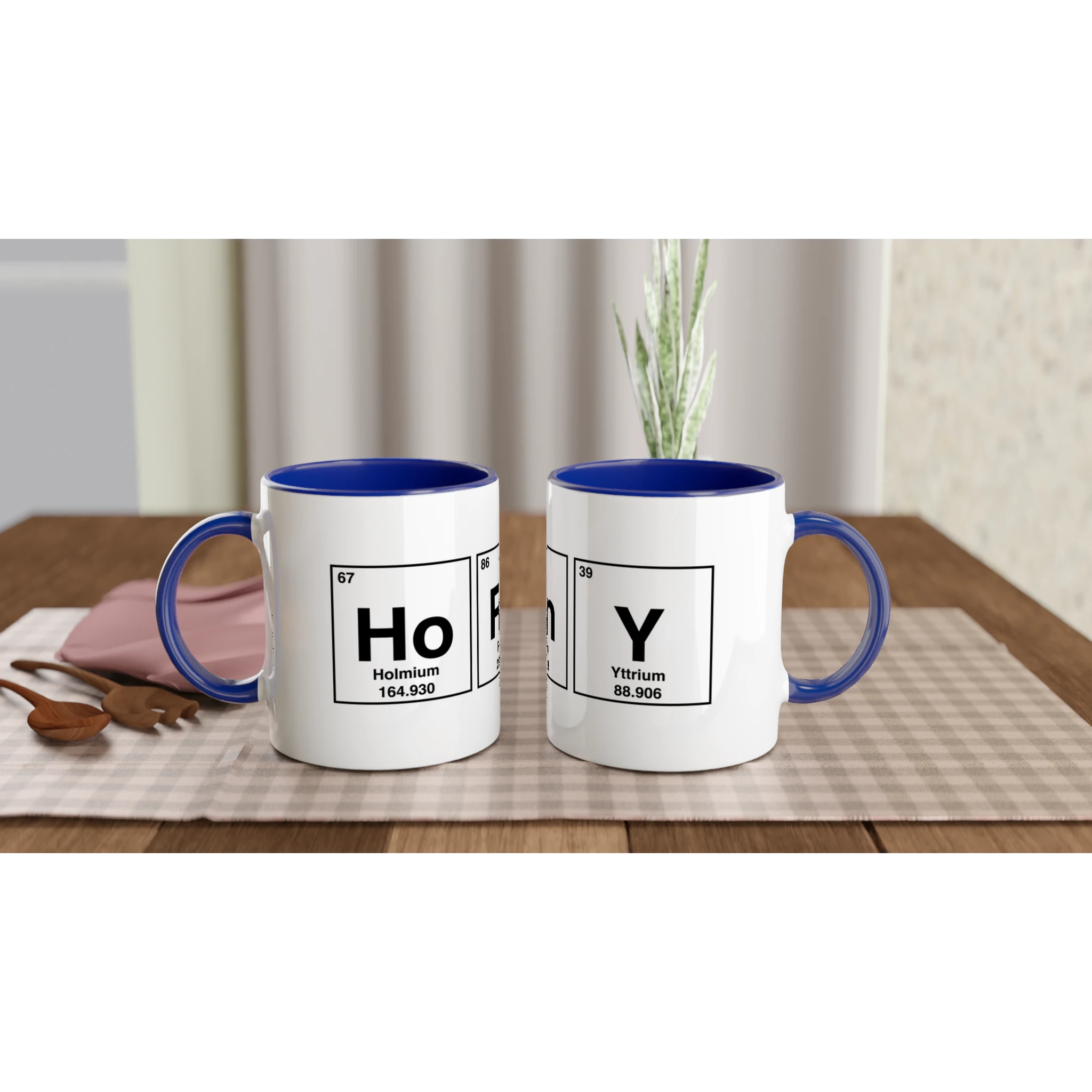 HoRnY periodic table adult novelty cup tea coffee blue