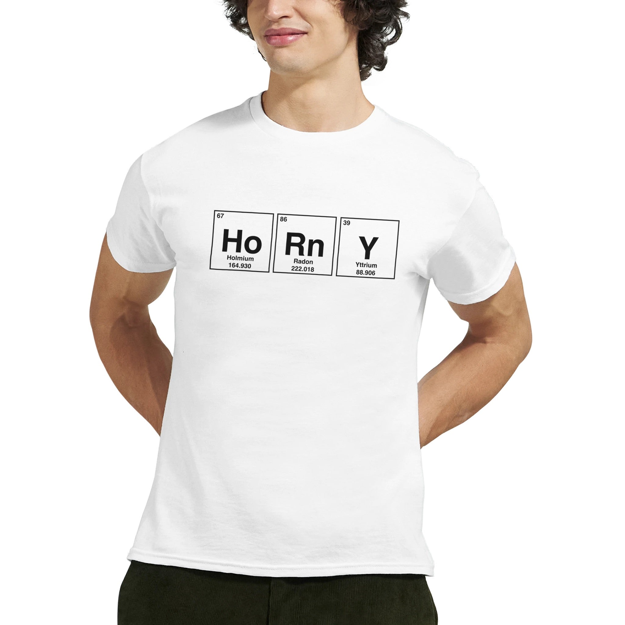 HoRnY periodic table adult novelty tshirt sex