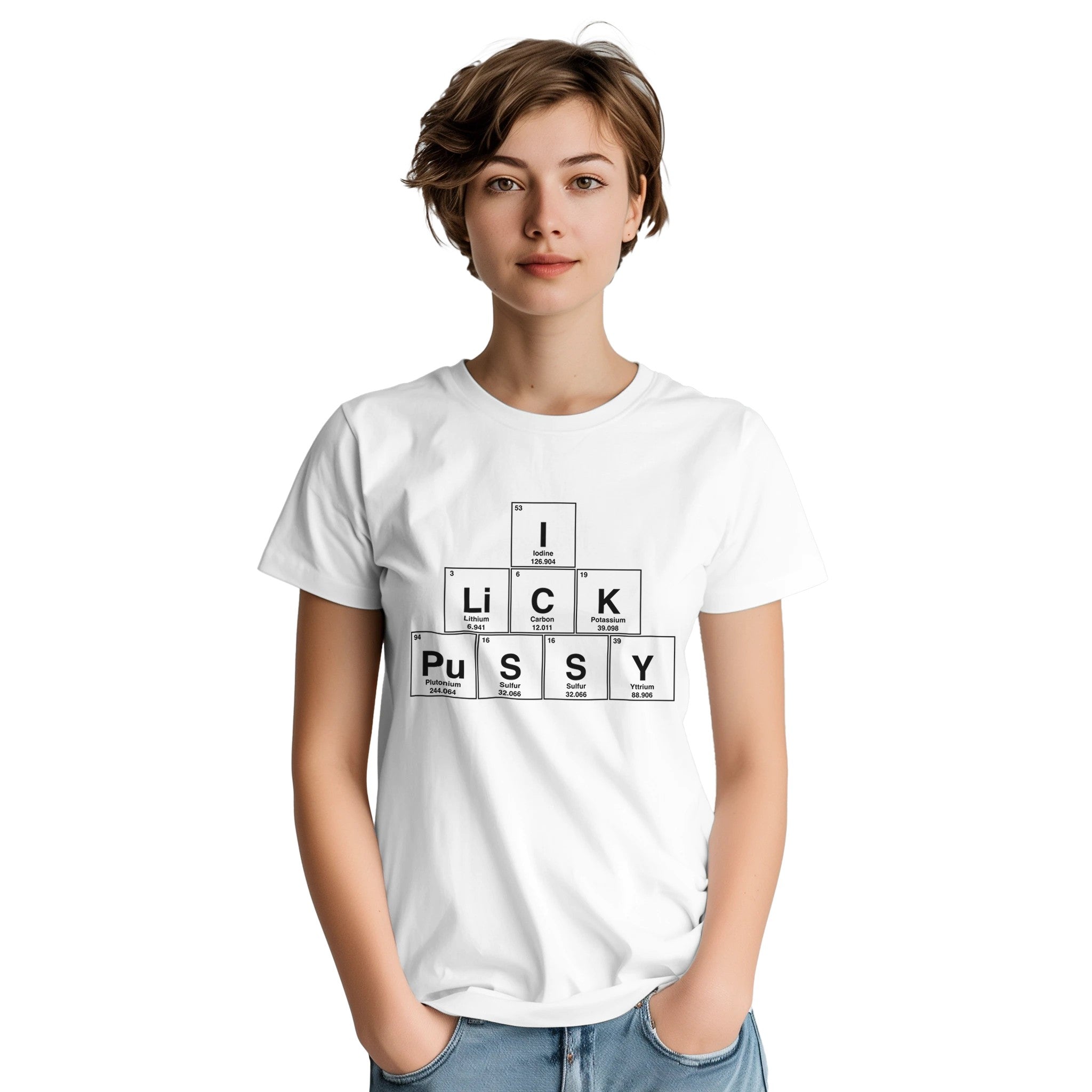 I LiCK PuSSY adult novelty tshirt