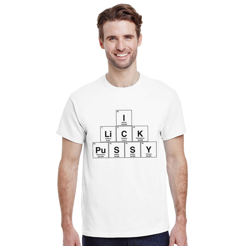 I LiCK PuSSY adult novelty white 6