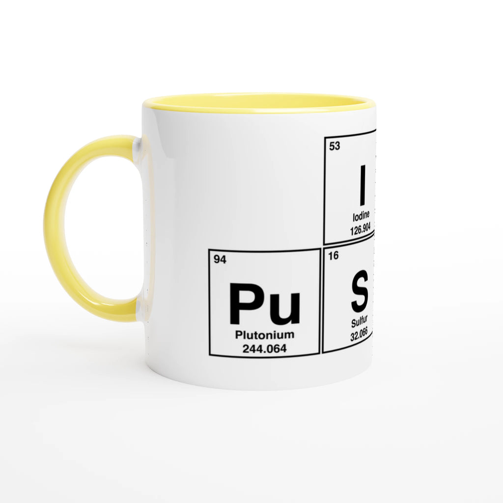 I Lv PuSSY periodic table adult novelty cup tea coffee 3