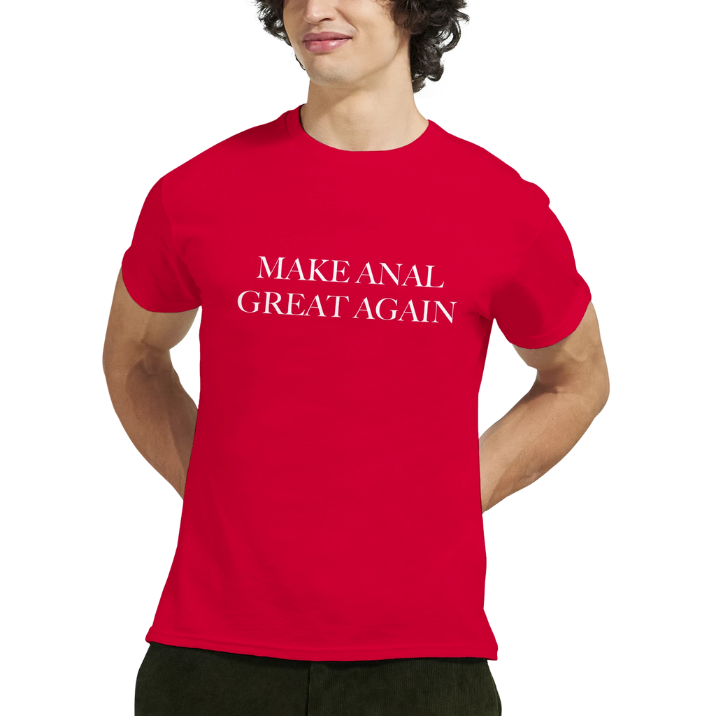 MAKE ANAL GREAT AGAIN adult novelty tshirt sex
