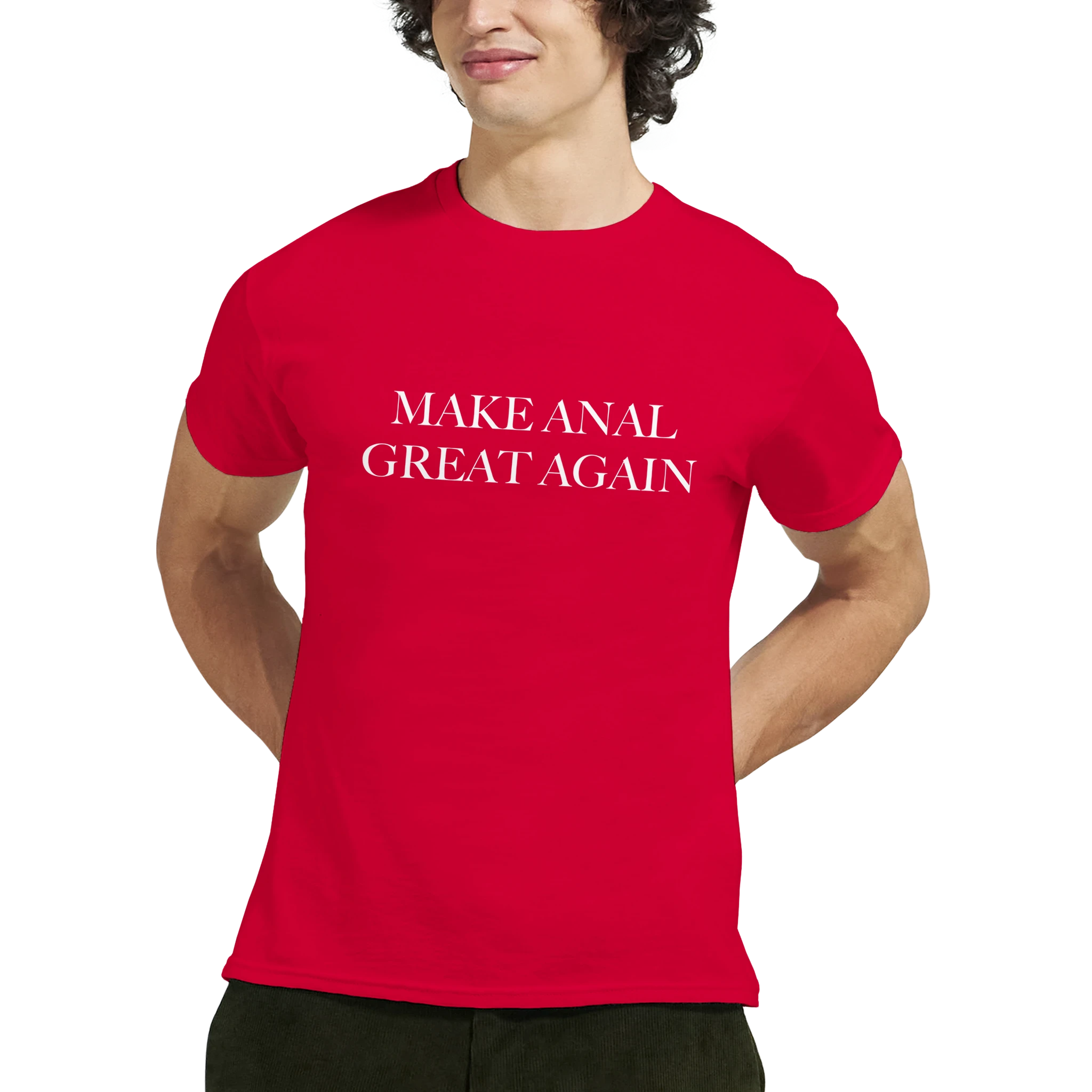 MAKE ANAL GREAT AGAIN adult novelty tshirt sex