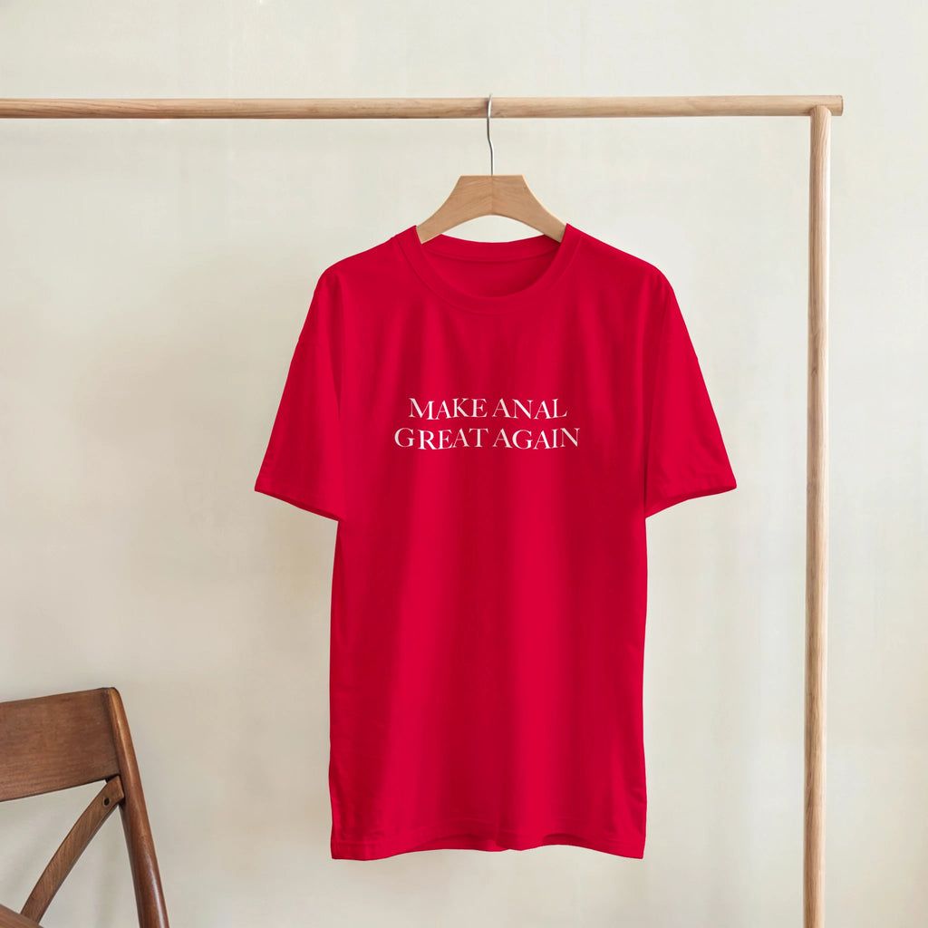 MAKE ANAL GREAT AGAIN adult novelty tshirt sex 2
