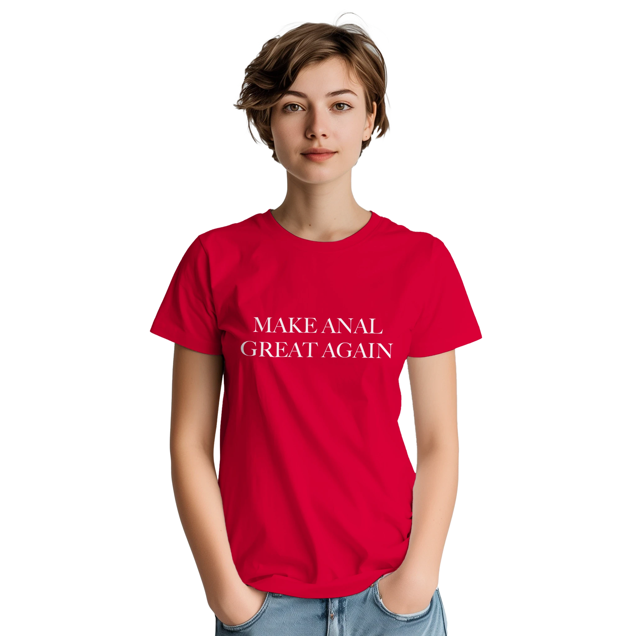 MAKE ANAL GREAT AGAIN adult novelty tshirt sex 3