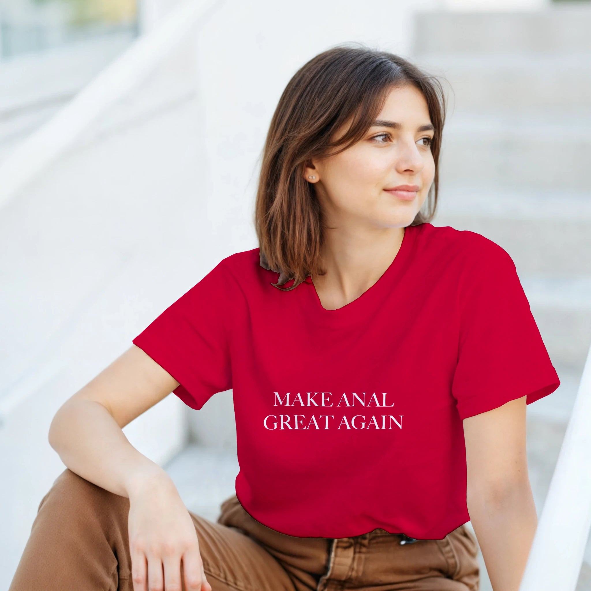 MAKE ANAL GREAT AGAIN adult novelty tshirt sex 7