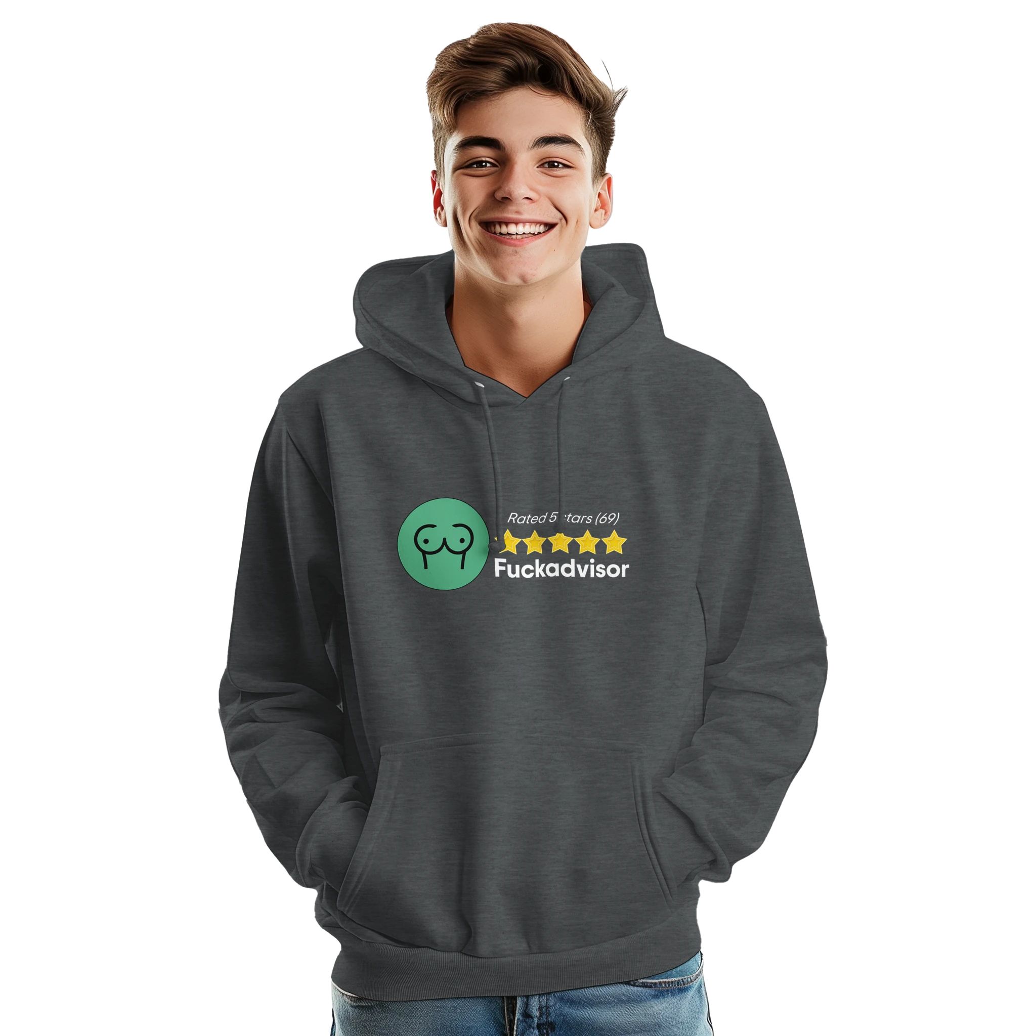 RATED 5 STARS ON FUCKADVISOR 69 EDITIION ADULT HOODIE NOVELTY
