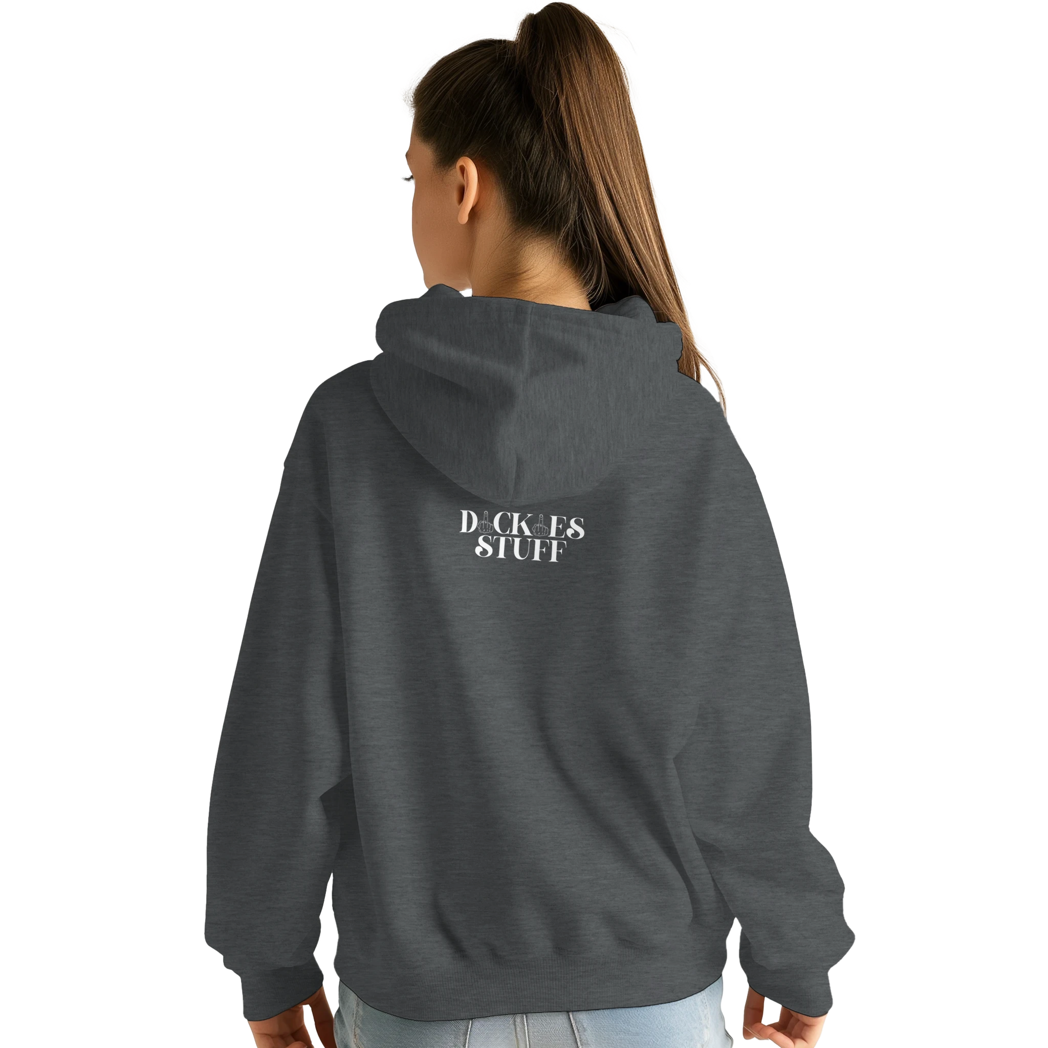 RATED 5 STARS ON FUCKADVISOR 69 EDITIION ADULT HOODIE NOVELTY GREY BACK