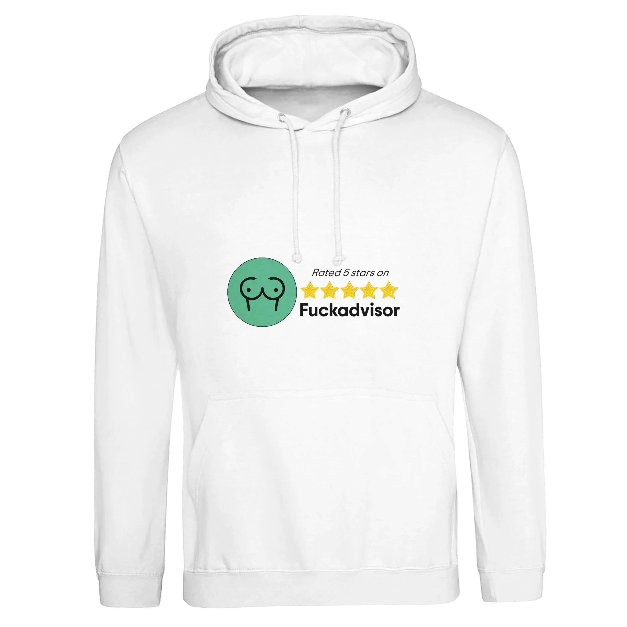 RATED 5 STARS ON FUCKADVISOR ADULT HOODIE NOVELTY