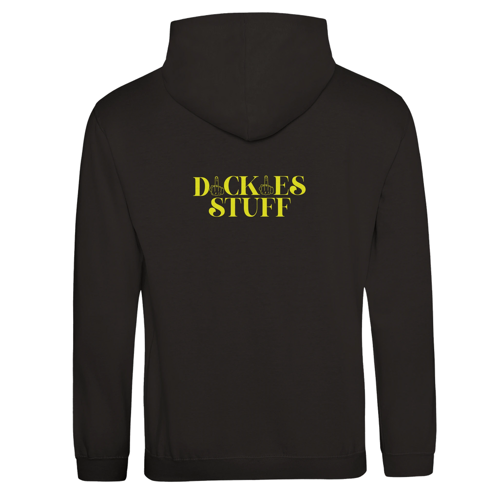 RATED 5 STARS ON TITSPILOT 69 EDITION ADULT NOVELTY HOODIE BLACK DETAIL