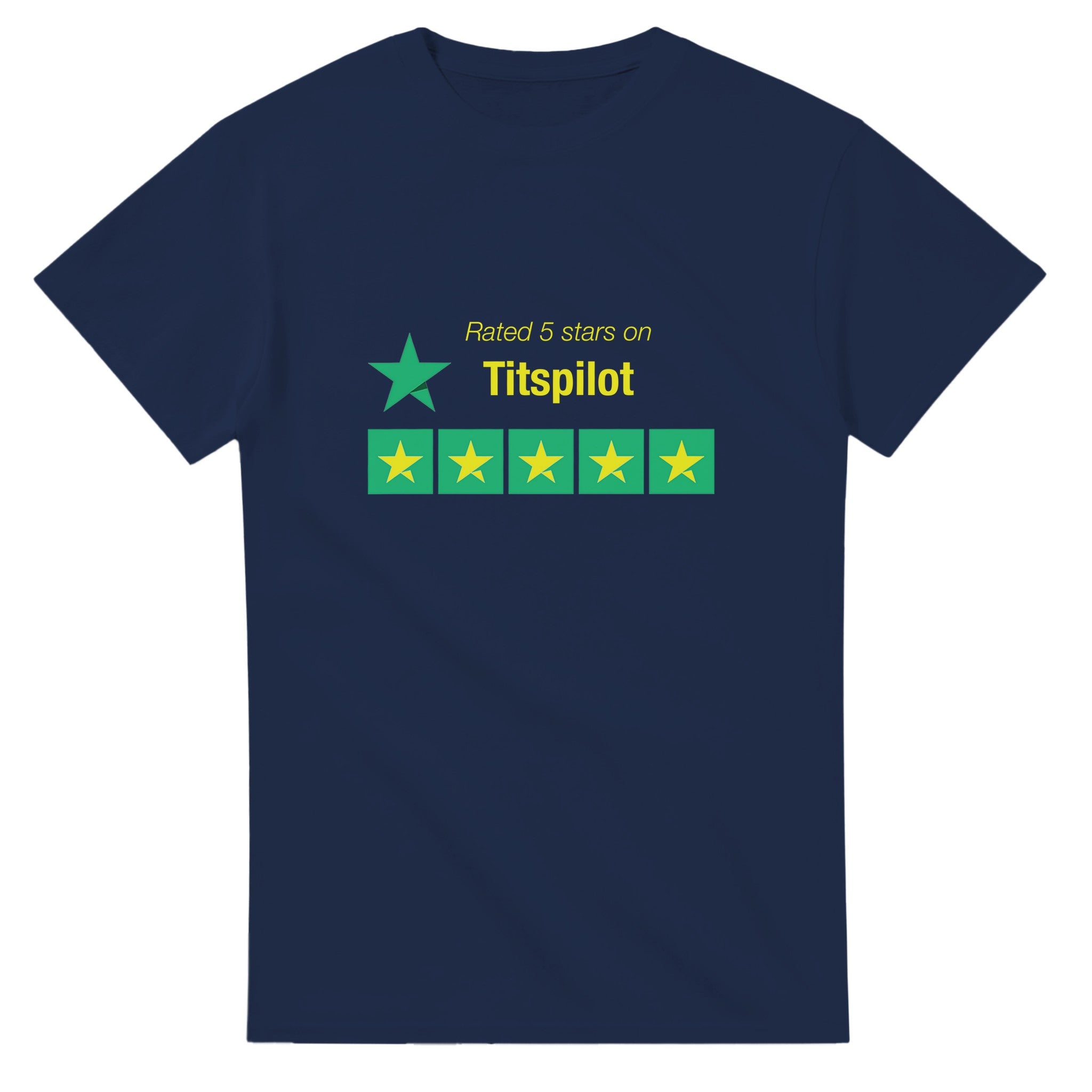 Rated 5 Stars on Titspilot adult novelty tshirt sex reviews navy blue 4