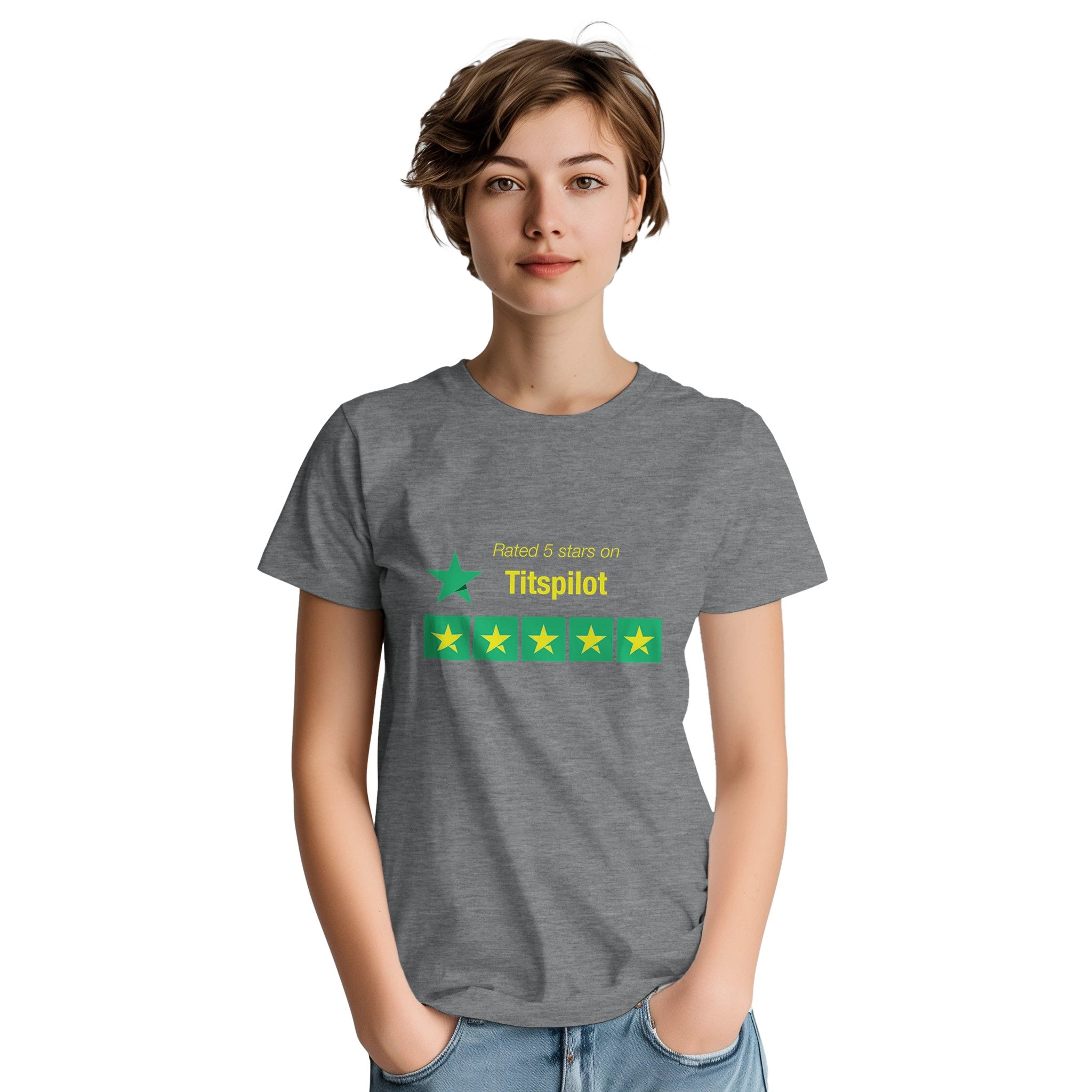 Rated 5 Stars on Titspilot adult novelty tshirt sex reviews sport grey