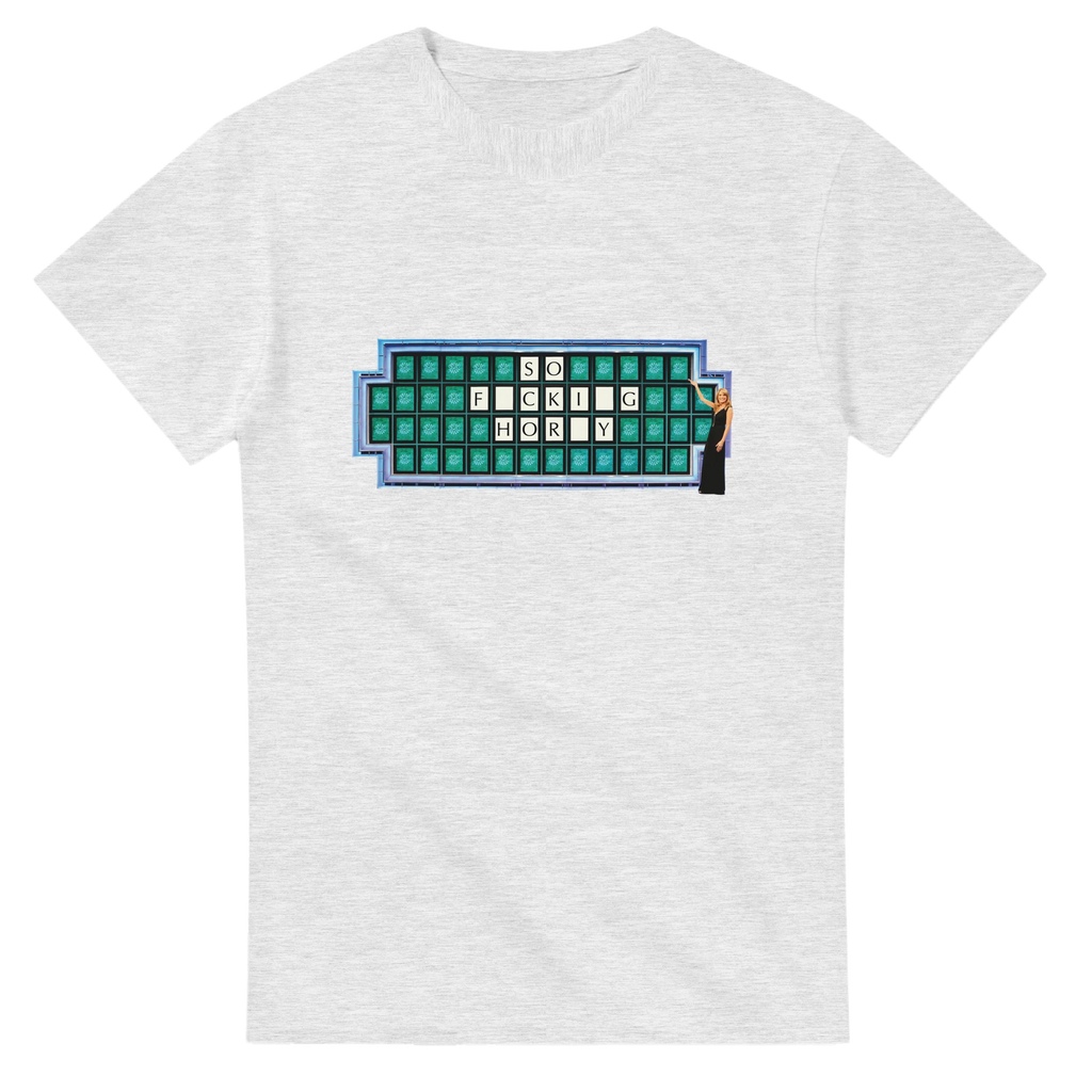 SO FUCKING HORNY ADULT NOVELTY MEME TSHIRT ASH GREY 3