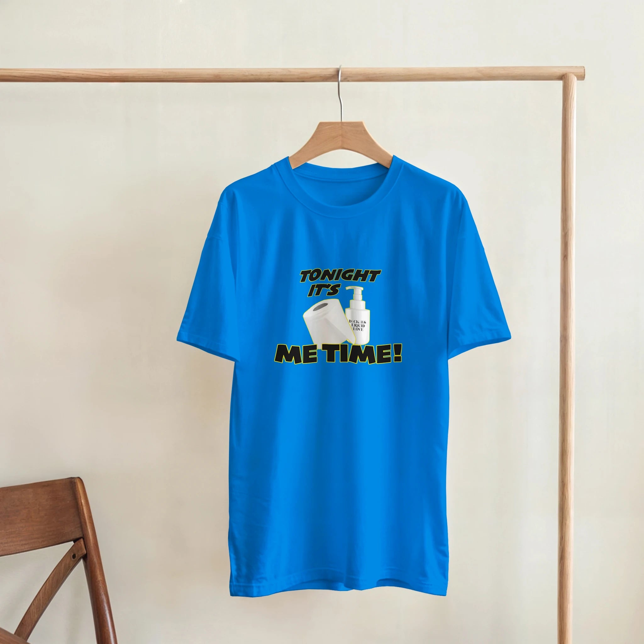 TONIGHT IT'S ME TIME! GUYS EDITION! ADULT NOVELTY TSHIRT ROYAL BLUE 6
