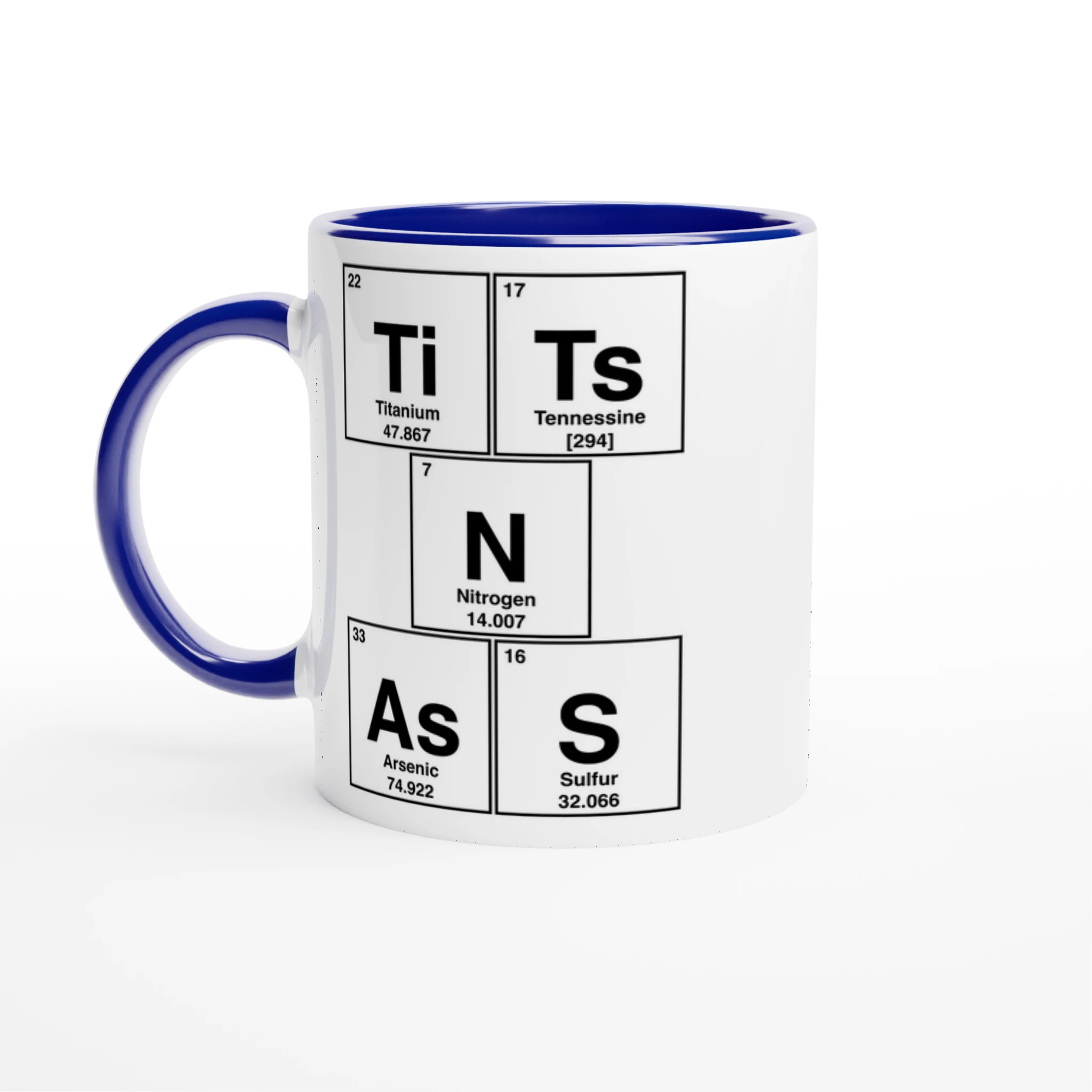 TiTs N AsS adult novelty cup tea coffeeTiTs N AsS adult novelty cup tea coffee blue