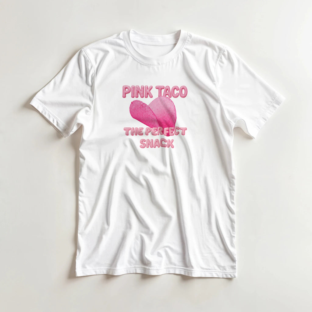 adult novelty tshirt pink white