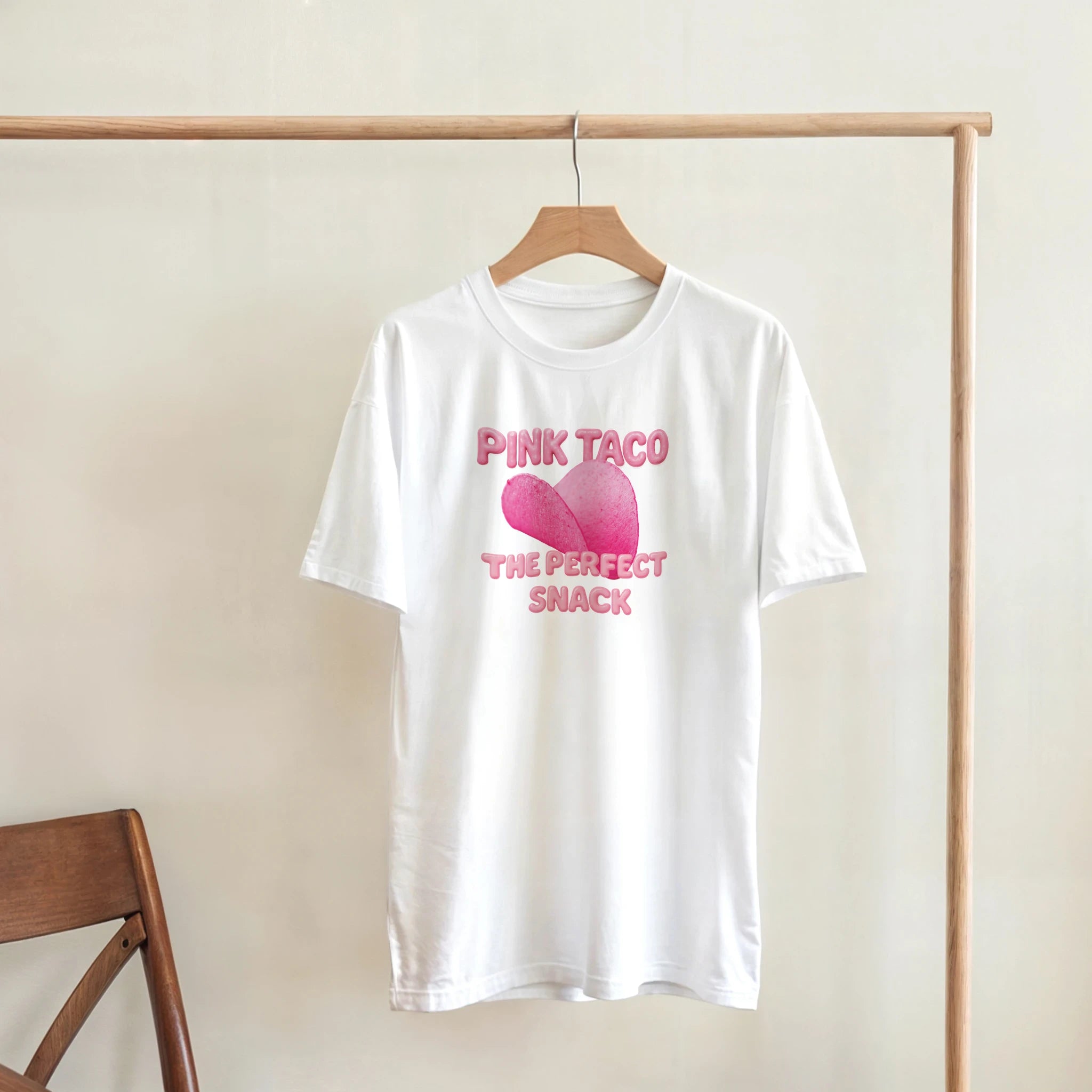 adult novelty tshirt pink white 2