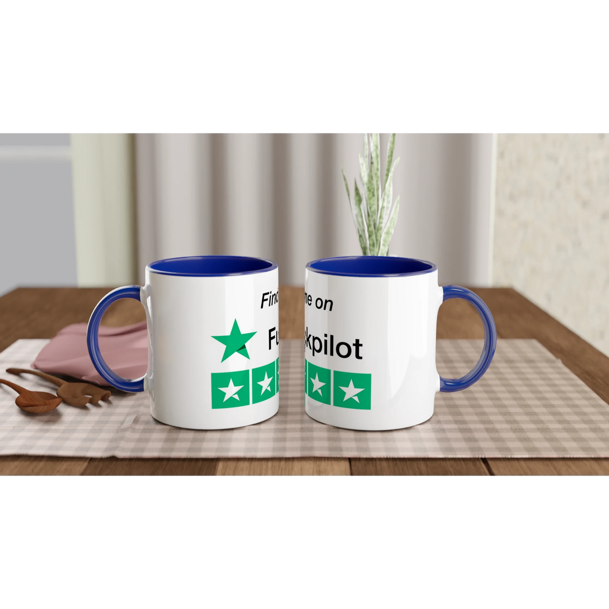 find me on fuckpilot adult novelty cup tea coffee blue