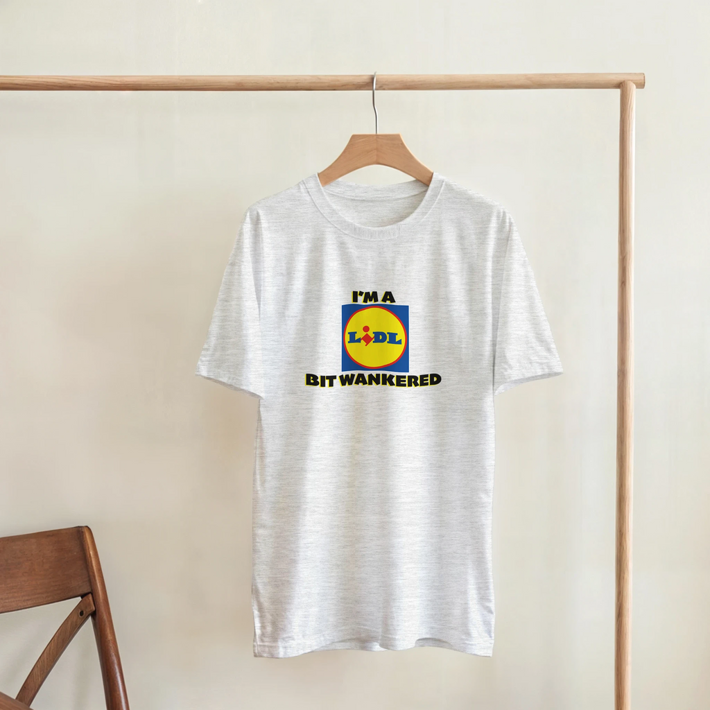 im a lidl bit wankered adult novelty tshirt