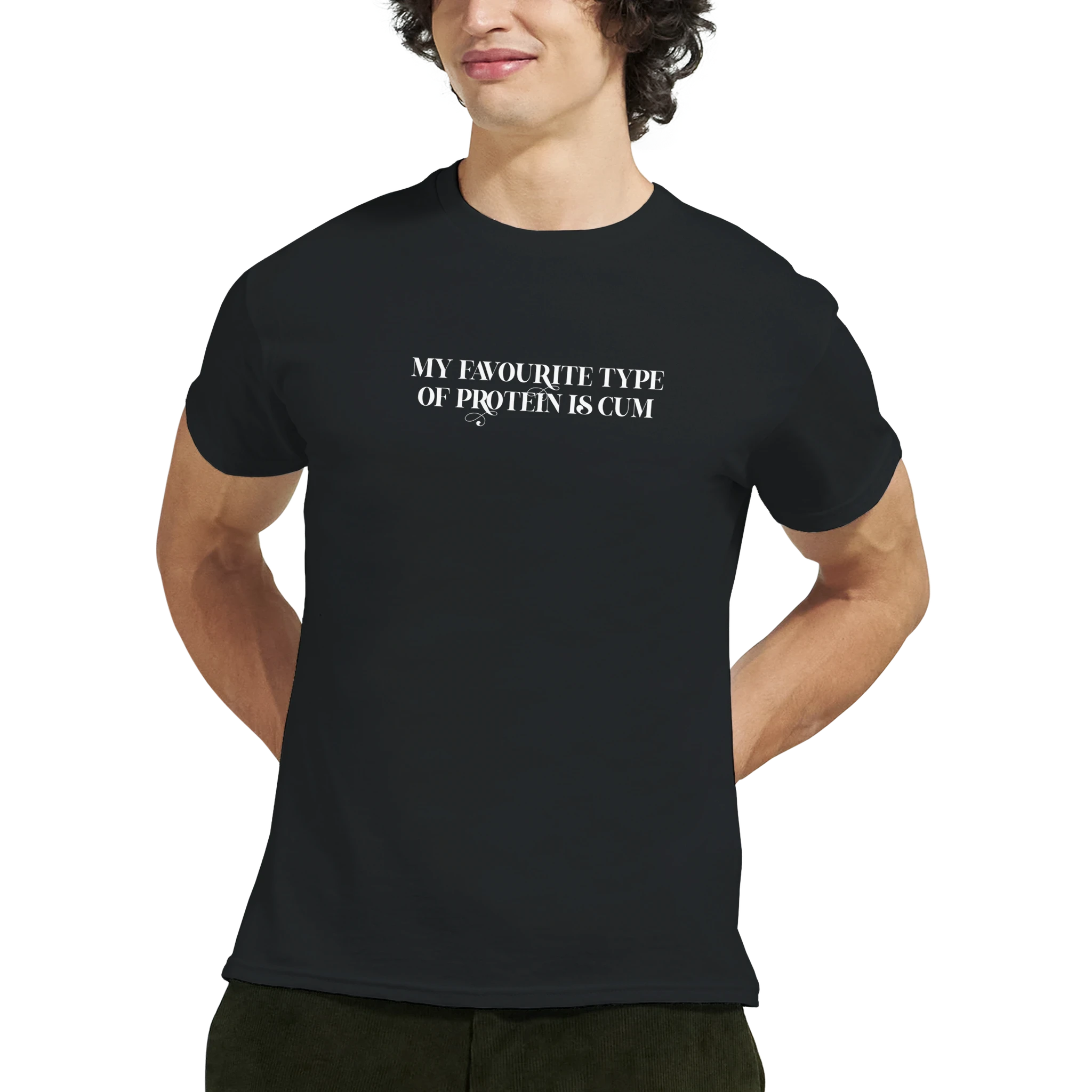 my favourite type of protein is cum adult novelthy tshirt sex black