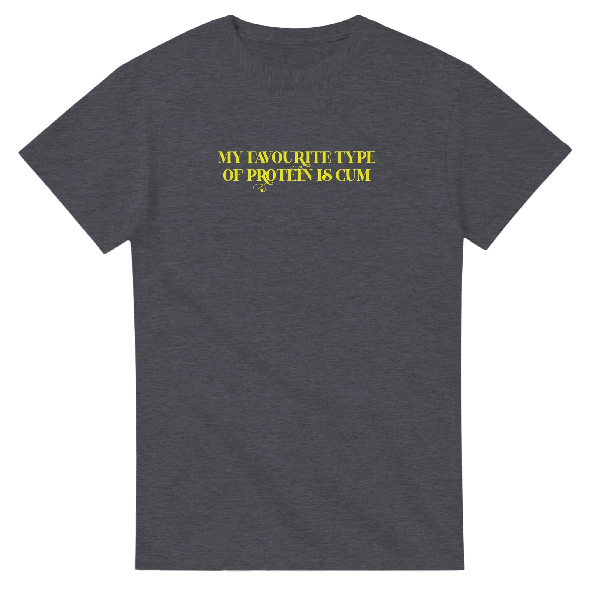 my favourite type of protein is cum adult novelthy tshirt sex dark grey 5