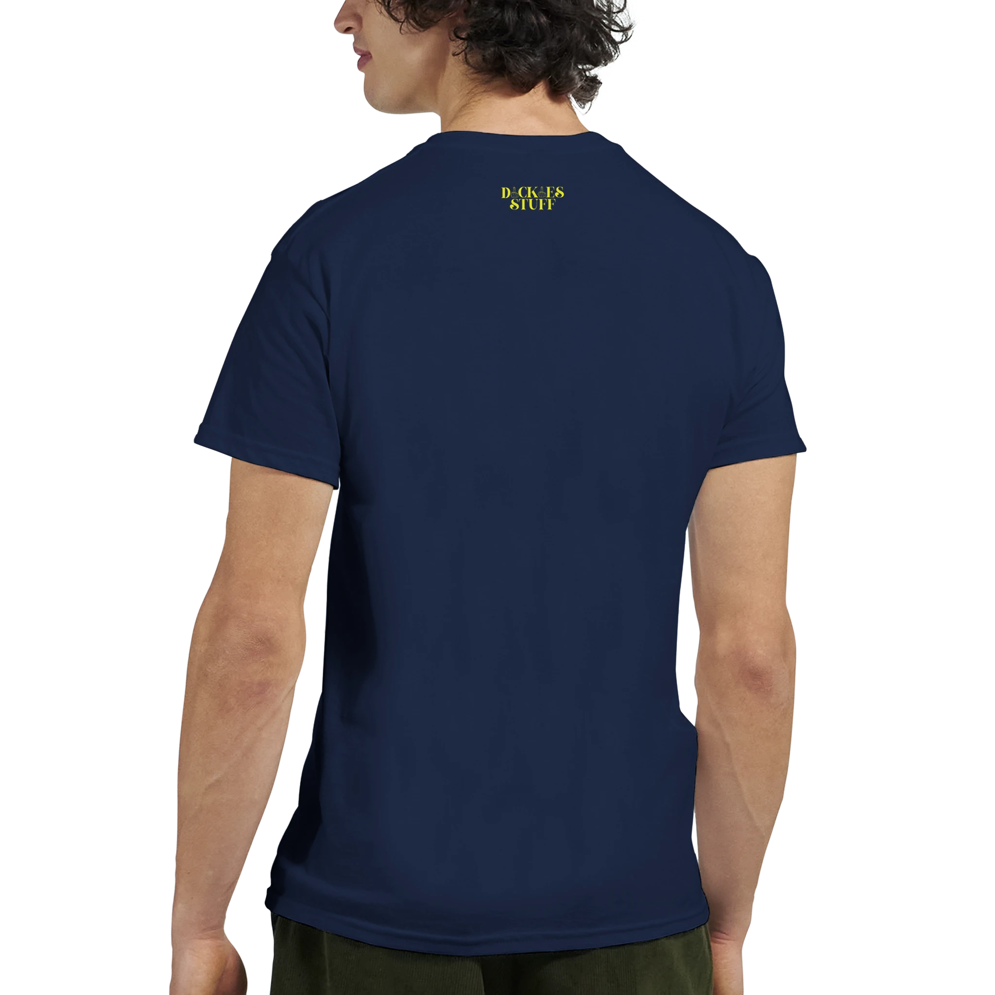 transphobia when you're scared your girlfriend has a bigger cock than you do adult novelty tshirt navy blue rear